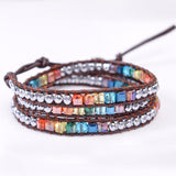 Leather Wrap Bracelet