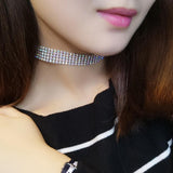 Chloe Crystal Rhinestone Choker Necklace